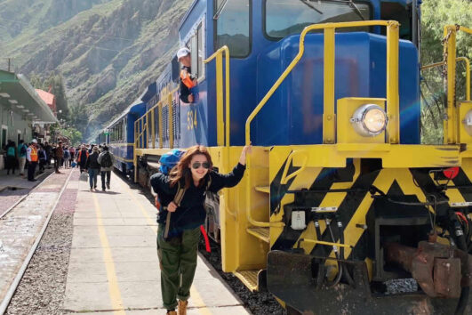 poroy estacion de tren