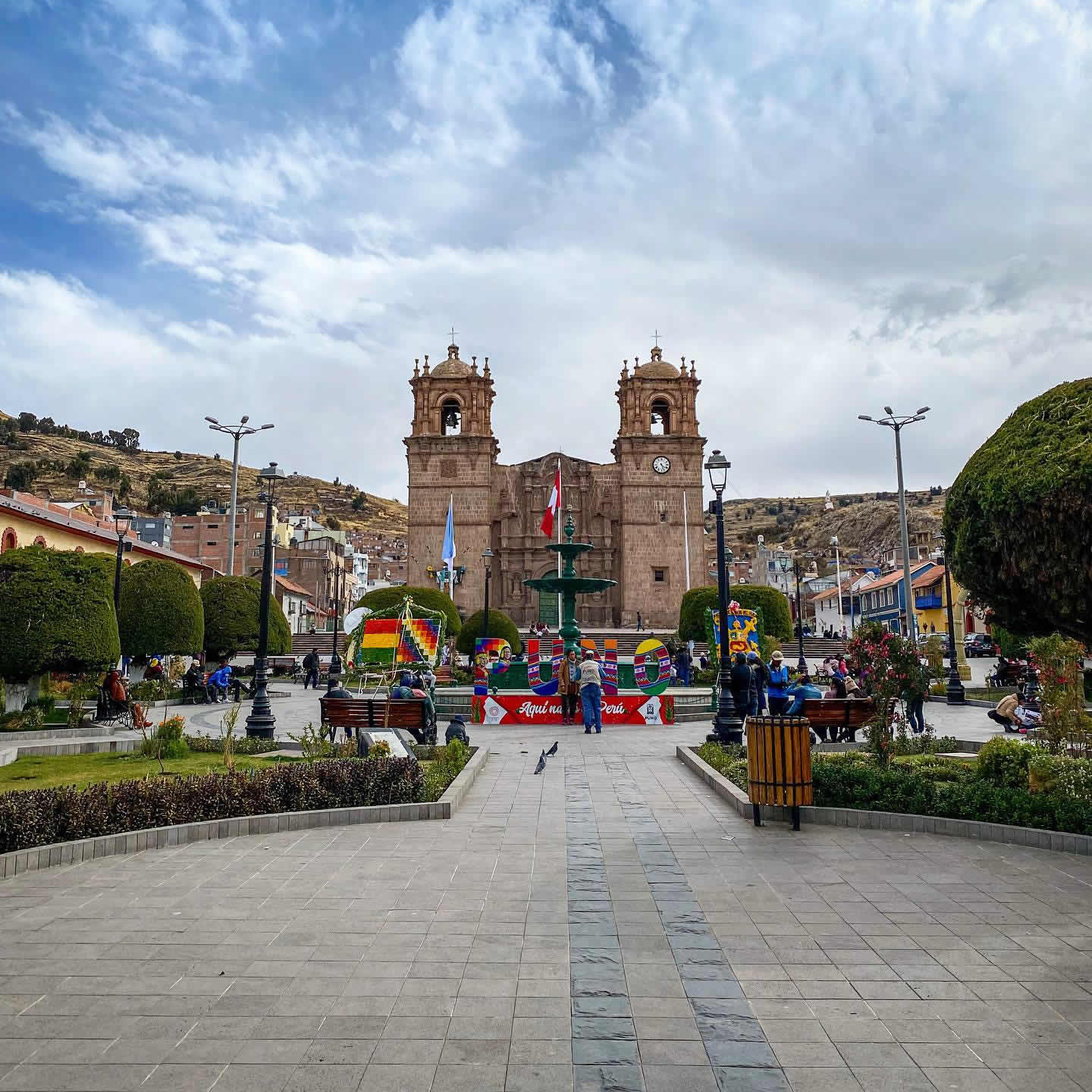 plaza de armas de puno