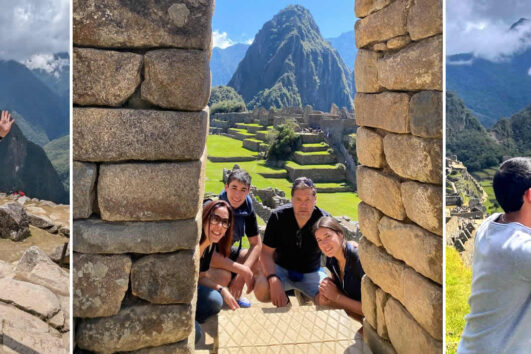 machu picchu en familia