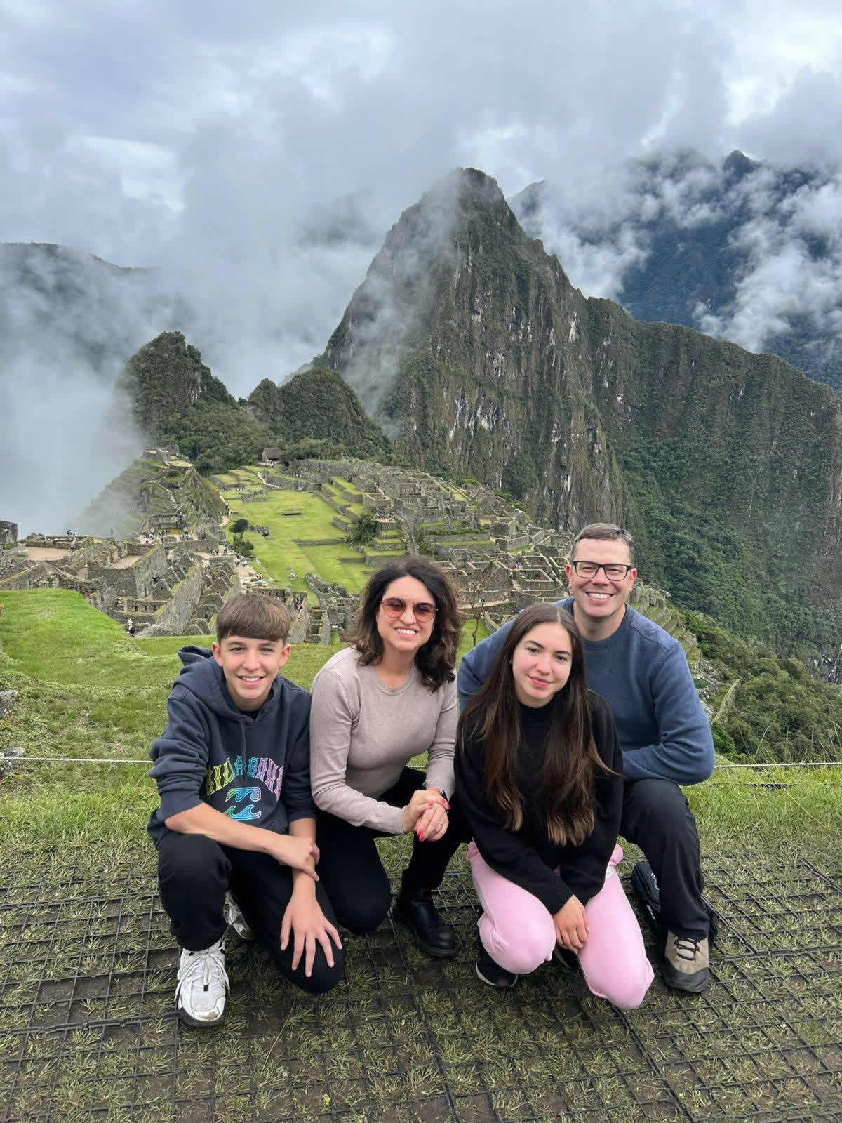 machu picchi in family